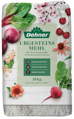 Dehner Urgesteinsmehl, Bodenverbesserer, Kompostaufwertung, 20kg