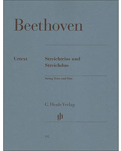 Trios + Duo. Violine, Viola, Violoncello: Besetzung: Streichduos und -trios (G. Henle Urtext-Ausgabe)