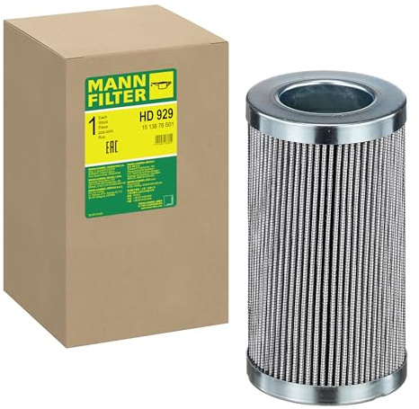 MANN-FILTER, HD 929 Hydraulics | For Off-Highway, Hydraulic Fluid Purity, Highest Filtration Performance, Hydraulic Engine Protection, True OE Engineering
