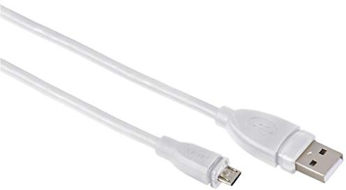 Hama Micro-USB 2.0 Kabel, geschirmt, weiß, 3,0 m