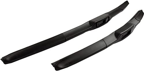 AERO HYBRID TOP QULITÄT 600/450 Scheibenwischer Hakenbefestigung - BLACK LINE EDITION