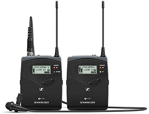 Sennheiser ew 112P G4-A1 (470-516 MHz) ME2-II Omni-Lavalier Portable System, 2