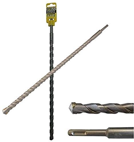 Benson Tools - Broca SDS+ 20 x 400 mm con punta endurecida: ideal para taladros profundos y precisos en hormigón y piedra, construcción robusta para larga vida útil y alta penetración