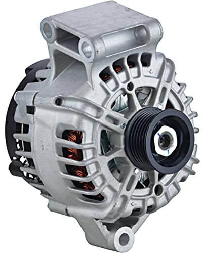 Neue Lichtmaschine für 1,6 l Ford Fiesta 11 12 13 14 15 16 AE8T-10300-AA, 11619, BE8Z-10346-A, TG12C098, 1 Uhr, 120 A, interner Lüftertyp solider Riemenscheibe, Typ interner Regler, CW Rotation 12 V