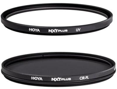 Hoya NXT Plus 72mm 10-Layer HMC filtro de lente UV multi-revestido, marco de aluminio de bajo perfil NXT Plus 72mm 10-Layer HMC filtro de lente polarizador circular multi-recubierto HMC