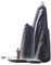 Garneck Keramik Weihrauchbrenner Berg Wasserfall Rauch Rückfluss Weihrauchhalter Aromatherapie Ornament Desktop Dekor für Yoga Meditation Spa