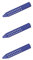 Faber-Castell 187101 - Dreieckradierer Grip 2001 (3X Blau)
