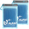 Alfamo Cool Towels 2 Pack (blau, L), Eishandtuch, Mikrofaser-Handtuch, kühlende Bandanas, weiches atmungsaktives kühles Handtuch für Yoga, Sport, Laufen, Workout und weitere Aktivitäten