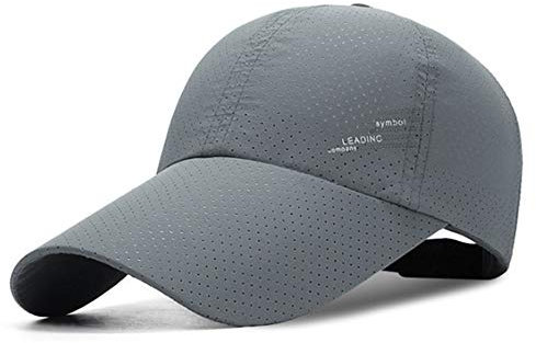 YEKEYI - Berretto da baseball ad asciugatura rapida, con visiera lunga, UPF 50+, per uomo e donna - - taglia unica