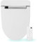 VOVO STYLEMENT VB-4000SE Siège de bidet électronique, Siège chauffant, Eau chaude et sèche, Veilleuse LED, Siège de toilette bidet monobloc, allongé, Fabriqué en Corée