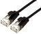 ROLINE UTP DataCenter Cable de conexión Cat.6A (Clase EA), LSOH, Delgado, Negro, 0,3 m