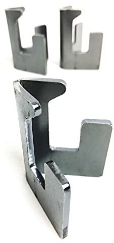Irony24 Abstandshalter für Grillplatten 3 Stück Set (Edelstahl)