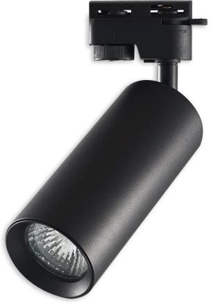 LumenTEC 1-Phasen GU10 Strahler, Schwarz LED Spot, Seilleuchte Hängeleuchte Schienensystem ZX (Strahler Idar, Schwarz)