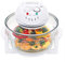 Gecheer Halogen-Konvektionsofen mit Verlängerungsring 1400 W 17 L 40 x 33 x 32 cm (L x B x H)