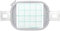 Sew Tech Stickrahmen für Brother PR670E PR1000 PR1000e PR1050X PR1055X PR655 etc. Näh- und Stickmaschine, 7-7/8×7-7/8 Zoll (200x200 mm) PRPQF200 Hoops