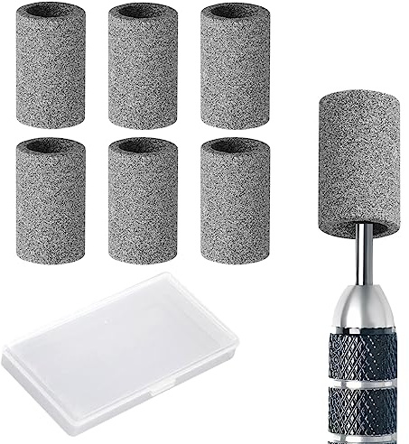 Dart Spitzer, runde Dart Schärfen Sandsteine, Dart Burrs Remover Werkzeug Halten Sie Ihre Darts scharfe, Stahlspitze Schärfen Zubehör Werkzeug für Dartspitze, Flüge, Pfeil, Messer, Schere