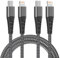 Câble iPhone USB C 1M 2Pack[Certifié Apple MFi], Câble USB C vers Lightning Cable iPhone Charge Rapide Cable Chargeur iPhone Câble Lightning USB C Cordon Fil pour iPhone 14 Pro Max/14 Plus/13/12/11/XS