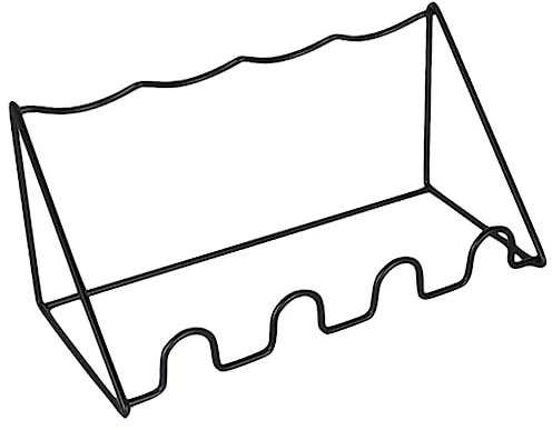 HOMSFOU Flaschenregal Weinhalter Weinregal Aus Draht Rotweinregal Weinbar Tischweinregal Weinregal Ausstellen Gestell Regale Zur Weinlagerung Weinregale Stahldraht Schreibtisch Eisen