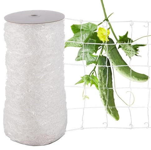 Filet de Treillis - Filet de Treillis de Jardin, Filet de Treillis de Jardin | Rouleau de Filet de Soutien en Nylon pour de Jardin, Filet de Soutien pour de Tente en Maille, Treillis