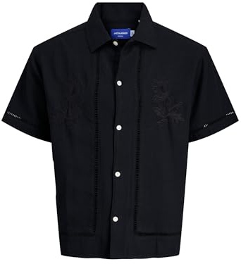JACK & JONES Male Hawaii-Hemd Loose Fit Hawaii-Hemd