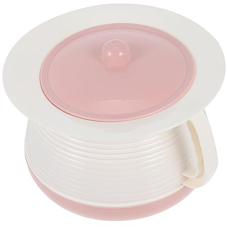 SKISUNO Urinaltopf Aus Kunststoff Mit Deckel Für Junge Mädchen Erwachsene Und Patienten Kompakt Und Tragbar Rutschfeste Basis Hygienisch Und Einfach Zu Reinigen