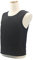 UGCER Kugelsichere Weste Stufe IIIA, Verdeckte Schusssichere Sicherheits Weste für Herren Damen, Bequem Atmungsaktive,Schwarz,L