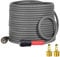YAMATIC M22 Pressure Washer Hose 1/4,3200 PSI/220 BAR Kink Resistant 50FT Power Washer Hose with 2 Karcher Adapters - Fits Universal M22 Pressure Washers & Karcher K2 K3 K4 Models (NOT for K5+)
