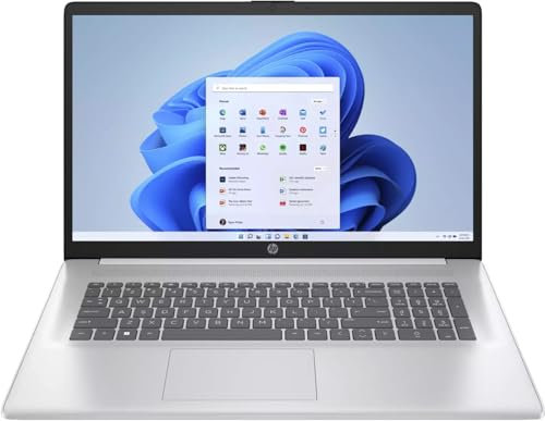 HP (FullHD 17,3 Zoll High-End Notebook (AMD Ryzen 7 7730U 16-Thread CPU, 4.5 GHz, 64 GB DDR4, 2000 GB SSD, 8-Core Vega 3D, HDMI, BT, USB 3.0, WLAN, Windows 11 Prof. 64, MS Office) | 8051