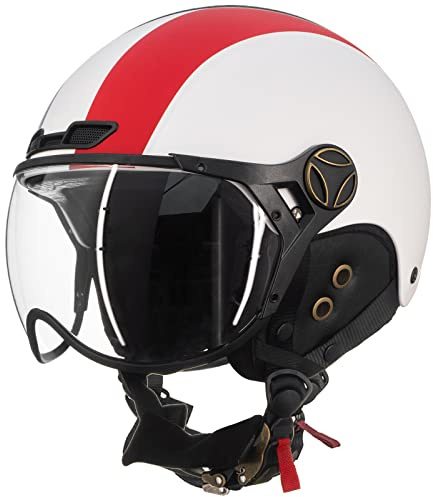ILM Fahrradhelm für Damen Herren Erwachsene Fahrrad Ski Snowboard Helm mit Abnehmbarem Visier Ohrenschützer ASTM CPSC und CE Z102