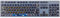 Tastaturabdeckung für Dell KM636 KB216 KB216t/d/p Tastatur, Dell Optiplex 3050 3240 5250 5460 7450 7050, Inspiron Desktop 3475 3477 3670 5400 5490 7700 7790 (Raumfahrer)