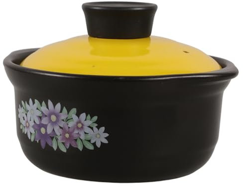 FUNNETOYU Sopa De Cacerola Olla De Barro Para Cocinar Olla Utensilios De Cocina De Arcilla Utensilios De Cocina Para El Hogar Cazuela Sopa Pequeña Pot De Guiso De Hogares Arcilla