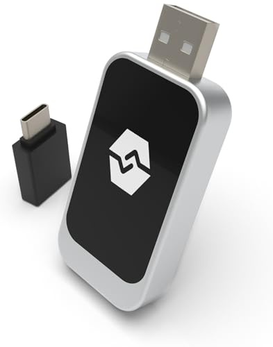 Wireless CarPlay Adapter for iPhone - Convert Factory Wired CarPlay to Wireless, Plug & Play, Easy Setup, Stable 5GHz WiFi, Low Latency, Compatible with iPhone iOS 10+