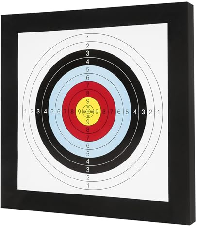 Susoso Schaumscheibe Black, Eva Quadratisch Schaumstoff Zielscheibe aus Eva Dicke 5cm Tragbares Design Freistehend Kostengünstig für Erwachsene 50x50x5cm Schwarz