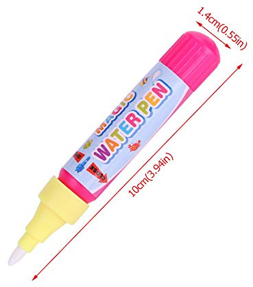 GLOGLOW Baby Wasserstift, Gewichtszeichnung Schreiben Sie Malmatte für Häusliche Kunst Versorgt Baby Wasserstift, Wasser Malvorlagen, Leichte Nan -Kinderspielzeug für (Kleines Pulver)