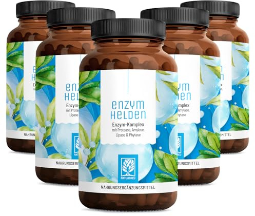 NATURTREU® Verdauungsenzyme (Digestive Enzyme) - Enzymhelden: Enzym Komplex