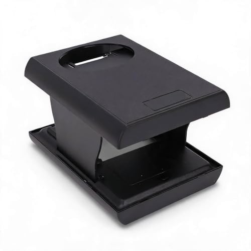 Sxhlseller Mobil Filmskanner för 35 Mm/120 Mm Diabilder och Negativ | Vikbar bärbar design, smartphone-app skanning till JPEG, LED-bakgrundsbelysning, AA-batteridriven, ingen extra hårdvara