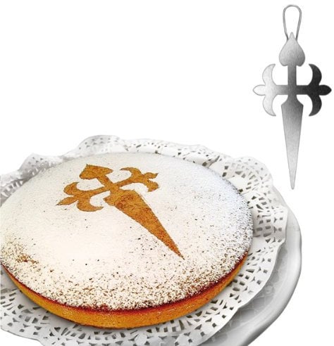 IBILI Set 2 Aussergewhnlichen Kuchen Kreuz Santiago