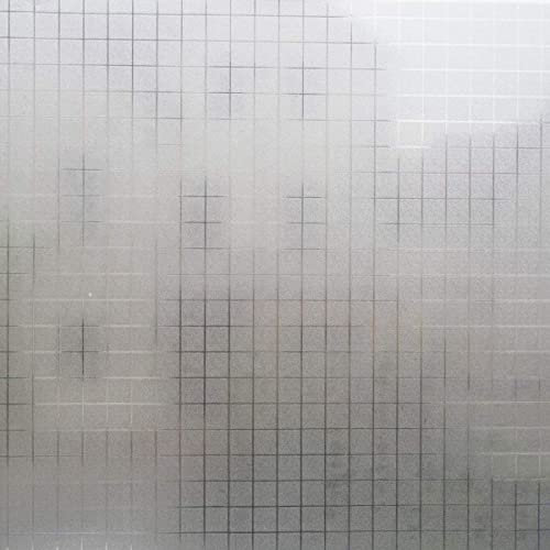 Fensterfolie 150x45cm Karo Sichtschutzfolie statische Folie Dekorfolie