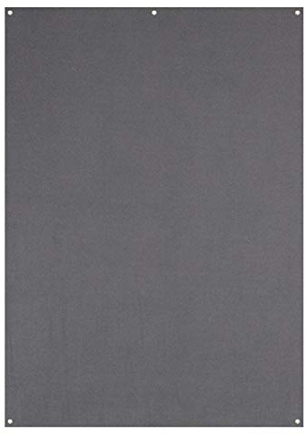Westcott X-Drop Wrinkle-Resistant 5' x 7' (1.52 x 2.13m) Backdrop for Headshots, Photoshoots & Product Photos - Portable and Travel Friendly (Neutral Gray)