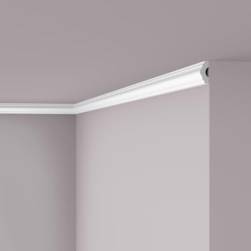 I NOMASTYL Deckenleiste - 38 x 16 x 2000 mm - NOËL & MARQUET - eine Marke von NMC - Extrudiertes Polystyrol