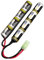 Keenstone Airsoft Batterie Bâton NiMH 9,6V 1600mAh Nunchuk Bâton pour Fusil à Air Comprimé ICS CA TM SRC JG G36 G&M734 etc + Mini Connecteur de Haute Décharge 1011002