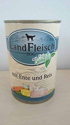 LandFleisch | Pur mit Ente und Reis mit Frisch-Gemüse | 12 x 400 g