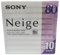 Sony Neige 80 minute blank minidisc 10 disc pack