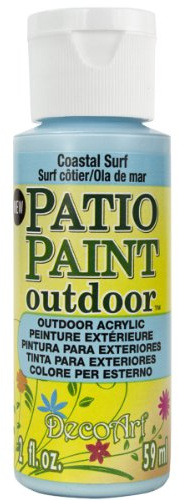 Deco Art Outdoor Acylic Paint, Acrylic, Coastal Surf, 59 ml