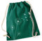 Autiga Turnbeutel Pusteblume Vögel Birds Hipster Beutel Tasche Jutebeutel Dandelion Gymsac Stringbag Drawstring grün