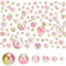 PH PandaHall Ungefähr 1520 Stück 6 Größen keine Löcher/ungebohrt nachgeahmt Perlen für Vase Füllstoffe, Hochzeit, Party, Dekoration, bunt (3mm, 4mm, 5mm, 6mm, 8mm, 10mm)