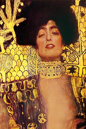 1art1 Gustav Klimt XXL Poster Judith I, 1901 Plakat | Bild 120x80 cm