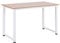 HOMCOM Schreibtisch Küchentisch Computertisch Arbeitstisch PC-Tisch Bürotisch Arbeitstisch für Zuhause MDF Weiß 120 x 60 x 76 cm
