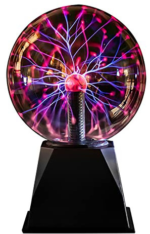 Riserva 6 Zoll Plasmakugel, Magische Plasma Ball Crystal Lamp Elektrostatische Kugel Rot Für Party, Dekorationen, Schlafzimmer, Haus