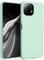 kwmobile Custodia Compatibile con Xiaomi 11 Lite (5G) NE/Mi 11 Lite (5G) Cover - Back Case per Smartphone in Silicone TPU - Protezione Gommata - menta matt